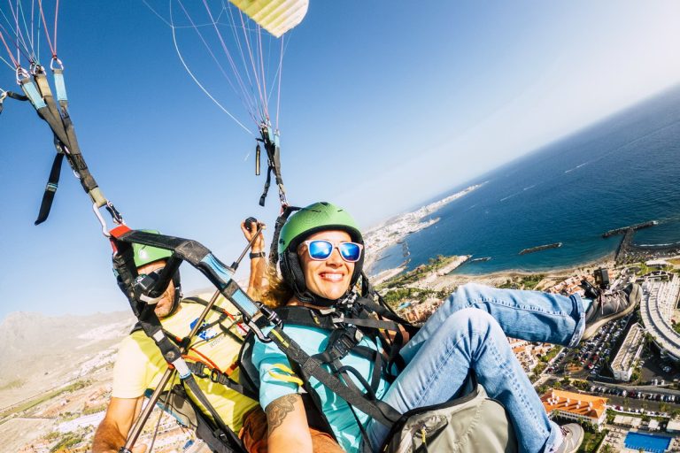 Paragliding in Lisbon