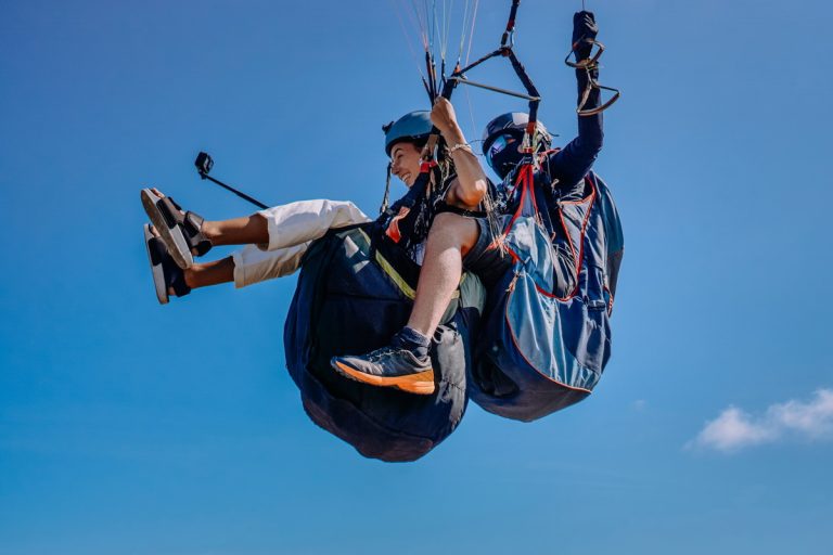 Paragliding in Lisbon