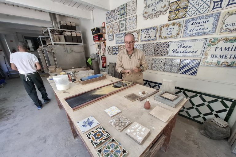 Azulejos Tile Painting Workshop near Lisbon