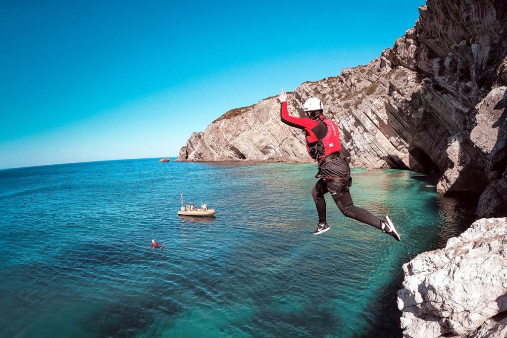 Coasteering in Arrabida